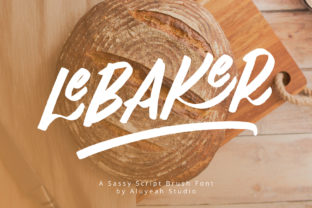 AL LeBaker: A Sassy Script Brush Font for Authentic Handwriting