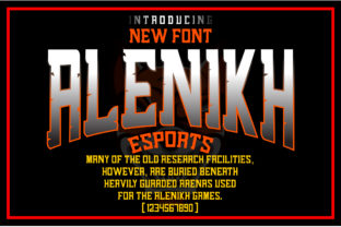 Alenikh Sports: A Bold Blackletter Font for Dynamic Web Design