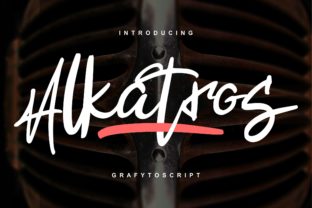 Alkatros: A Friendly and Modern Script Font for Creative Branding
