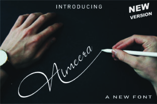 Almeera: A Sweet Script Font for Stunning Web Designs