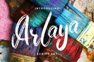 Arlaya: The Perfect Script Handwritten Font for Creative Makers