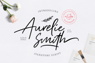 Aurelie Smith: A Signature Font for Elegant Editorial Design