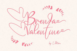 Brenda Valentine: A Charming Handwritten Font for Elegant Design