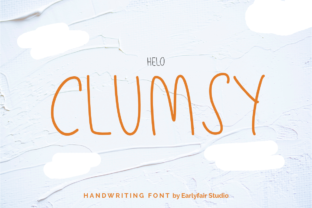 Clumsy: A Friendly and Modern Script Font for Your Brand