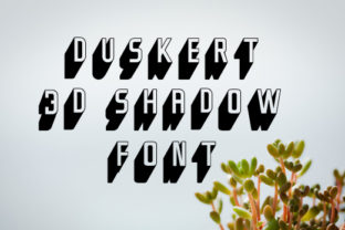 Discover DuskerT: A Bold and Energetic Sans Serif Font