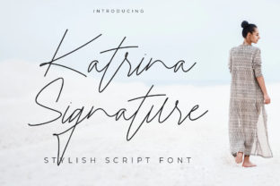 Discover Katrina Signature: A Versatile Handwritten Font