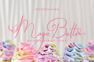 Discover Magic Butter: A Charming Script Font for Creative Projects