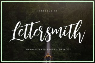 Discover the Charm of Lettersmith: A Versatile Script Handwritten Font