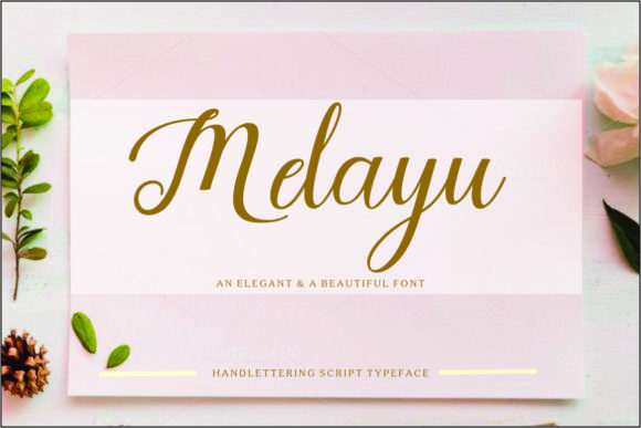 Discover the Elegance of Melayu Script for Your Handmade Creations