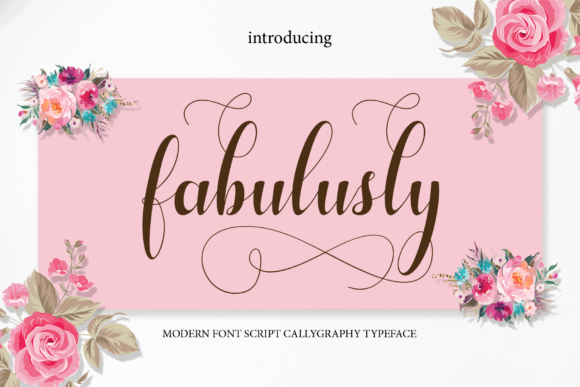 Discovering Fabulusly: A Joyful Calligraphy Font for Modern Design