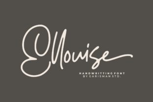 Ellouise: A Sophisticated Script Font for Crafters