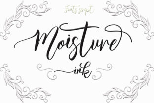 Enhance Your Brand with Moisture Ink: A Beautiful Script Font
