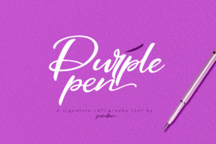 Enhance Your Campaigns with Purple Pen Font