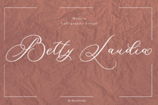 Enhance Your Web Design with Betty Laudia Font