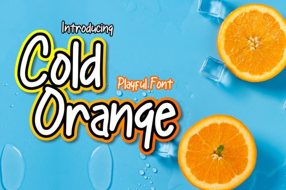 Exploring Cold Orange: A Playful Script Handwritten Font