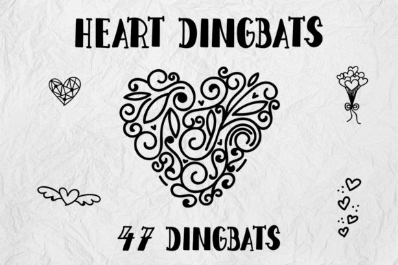 Heart Dingbats: A Versatile Font for Creative Branding