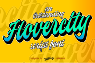 Hovercity: The Bold Script Font for Standout Designs