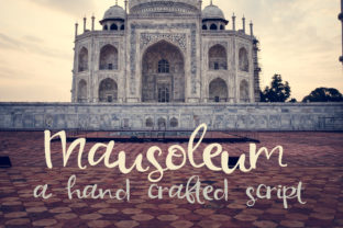 Mausoleum: A Versatile Script Handwritten Font for Digital Design