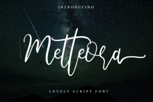 Metteora Script: A Handwritten Font for Elegant Editorial Design