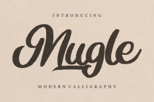 Mugle: The Perfect Calligraphy Script Font for Crafters