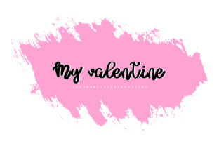 My Valentine: A Charming Script Font for Engaging Design