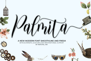 Palmita: A Joyful and Modern Calligraphy Font for Makers