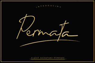 Permata: Elevate Your Brand with a Modern Handwritten Font