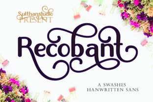 Recobant: The Versatile Sans Serif Font for Elegant Campaigns