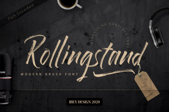 Rollingstand: A Modern Handwritten Font for Web Design