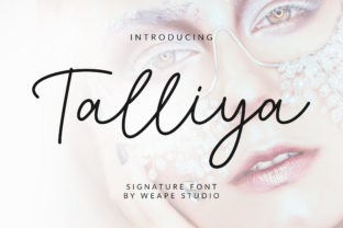 Talliya: The Perfect Script Handwritten Font for Elegant Web Design