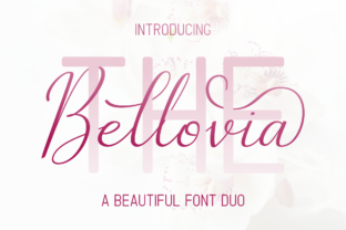 The Bellovia Duo: A Font for Elegant Publishing