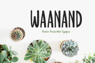 Waanand: The Perfect Script Handwritten Font for Modern Marketers