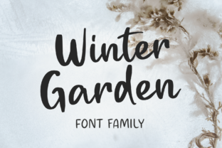 Winter Garden: A Versatile Handwritten Font for Web Design